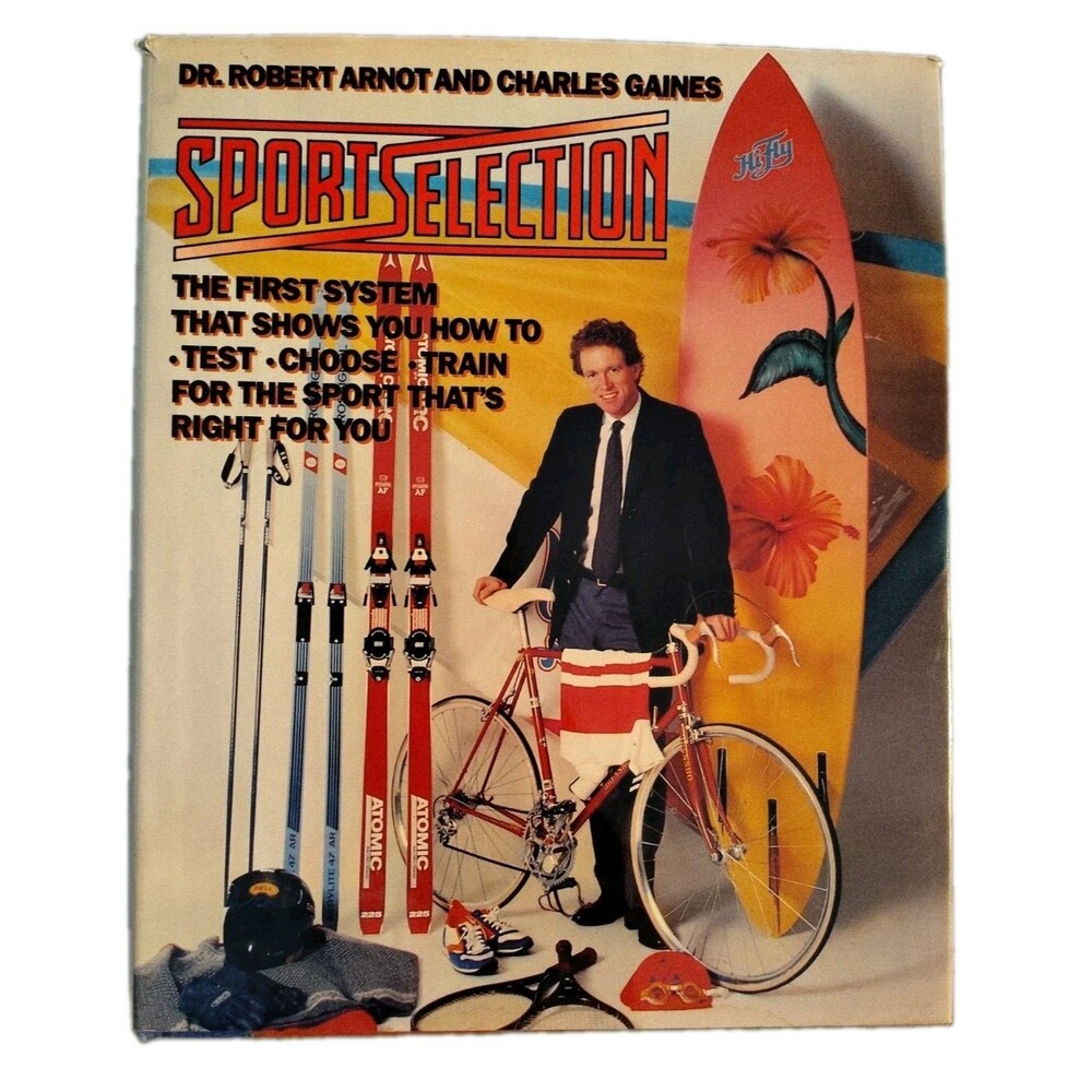 Sportselection Dr Robert Arnot Charles Gaines 1984 Vintage Fitness Sports...